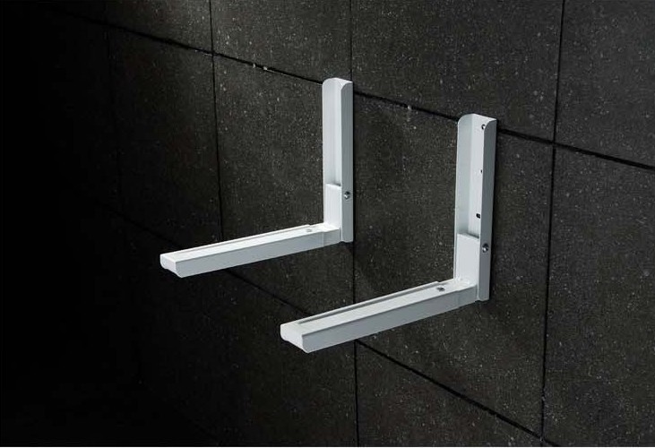 Microwave oven wall brackets