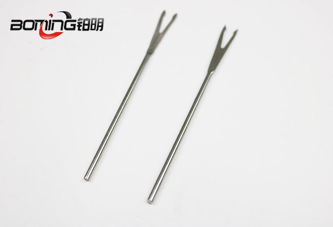 Small metal stamping fork